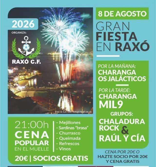 Cena Popular de Raxó (2026) en Poio