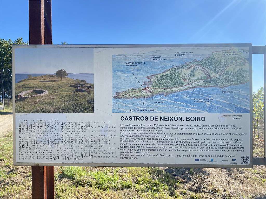 Centro Arqueológico del Barbanza. Los Castros de Neixón en Boiro