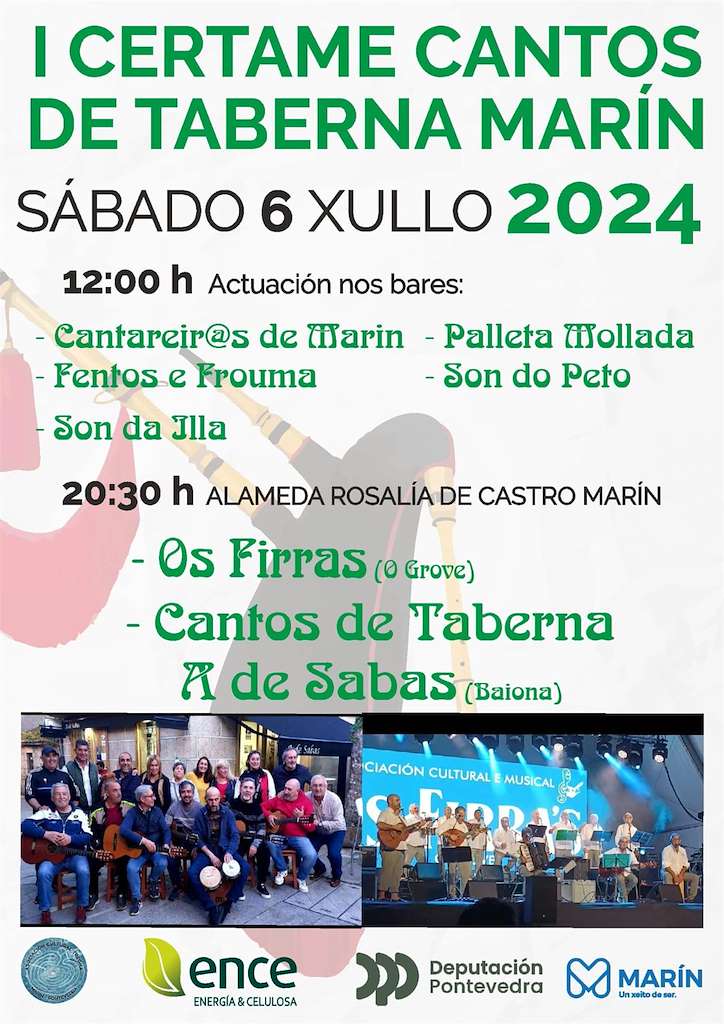 I Certame Cantos de Taberna en Marín