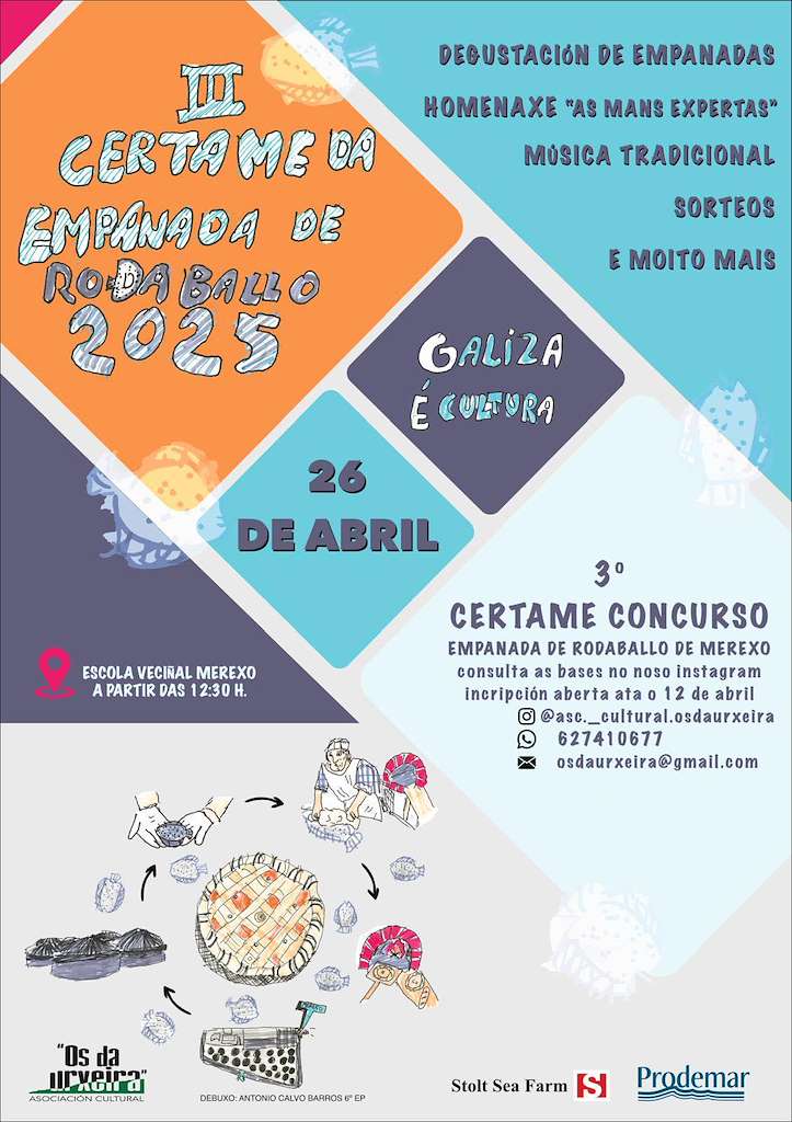 III Certame da Empanada de Rodaballo de Merexo (2025) en Muxía