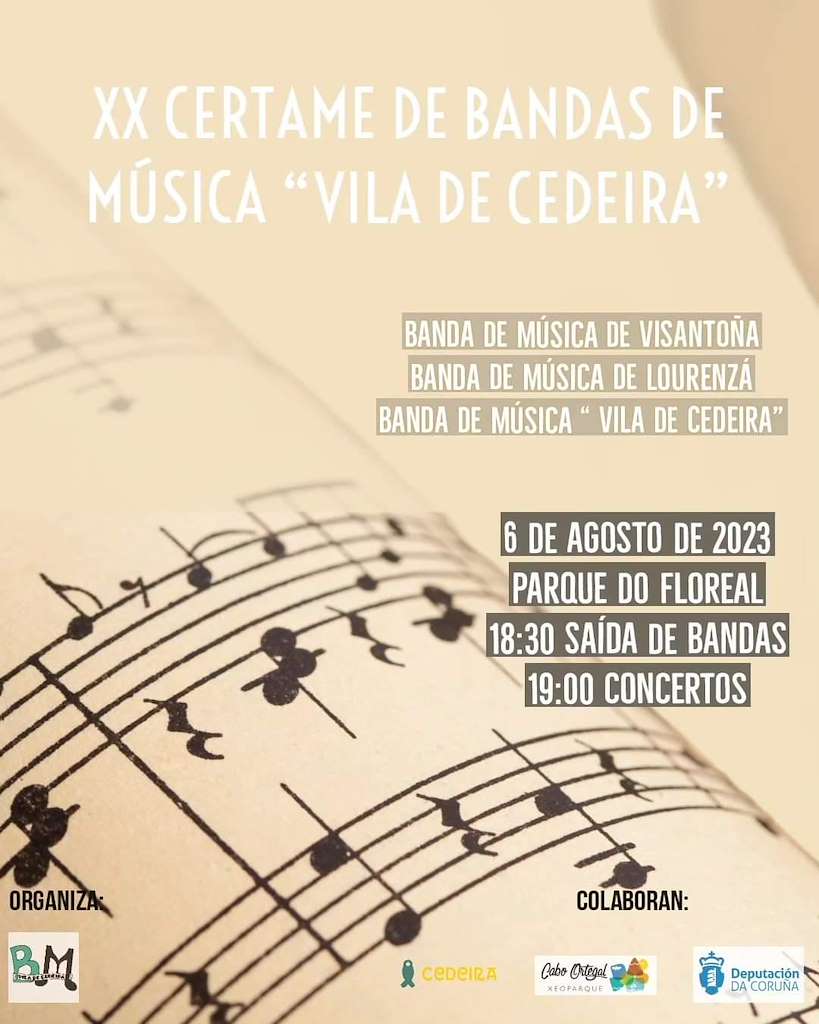 XX Certame de Bandas de Música Vila de Cedeira