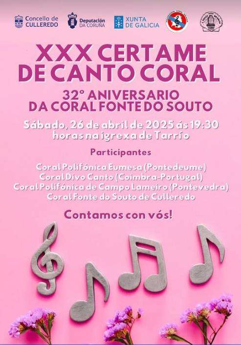 XXX Certame de Canto Coral (2025) en Culleredo