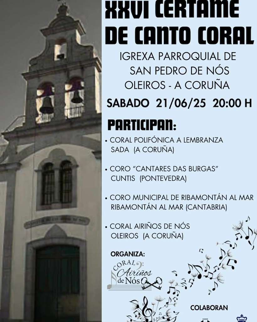 XXVI Certame de Canto Coral en Oleiros