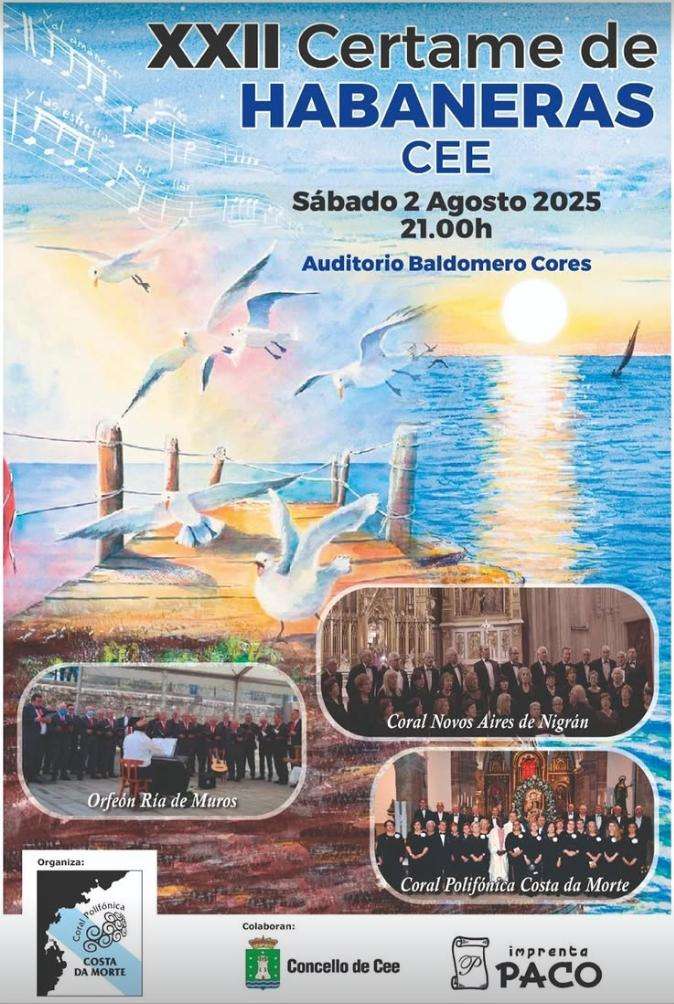 XXII Certame de Habaneras (2025) en Cee
