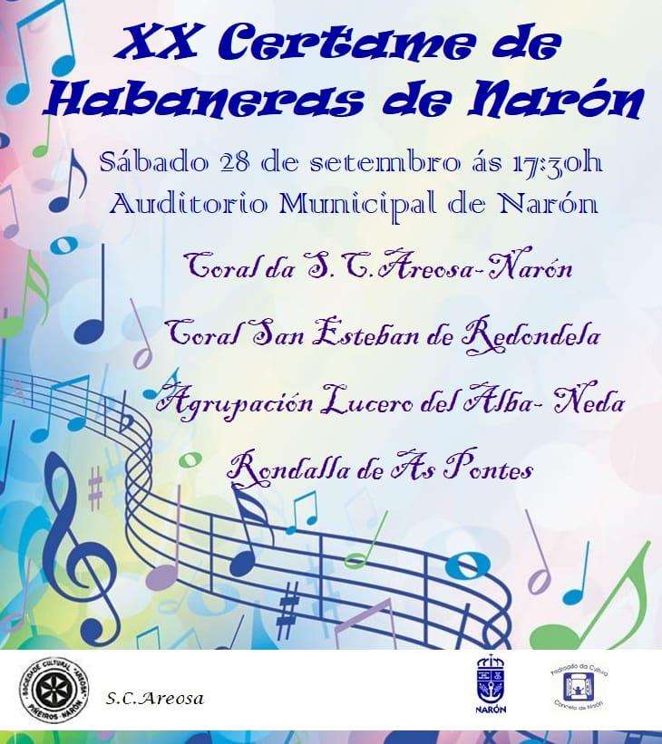 XX Certame de Habaneras en Narón