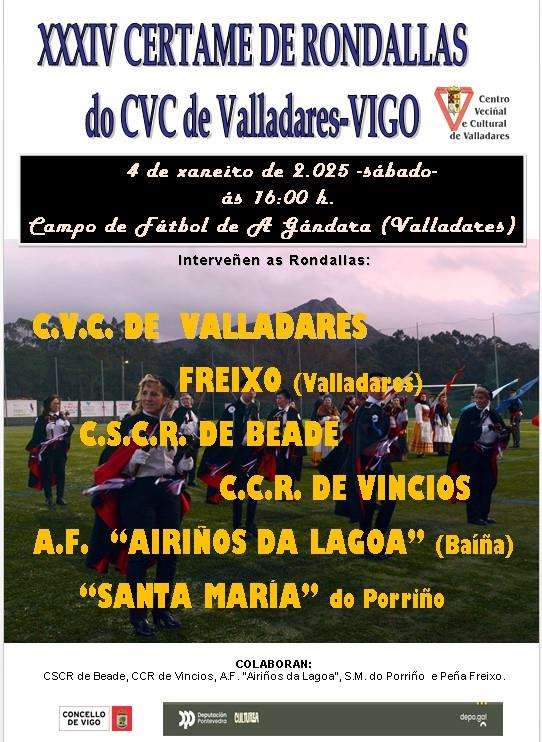 XXXIV Certame de Rondallas de Valladares en Vigo
