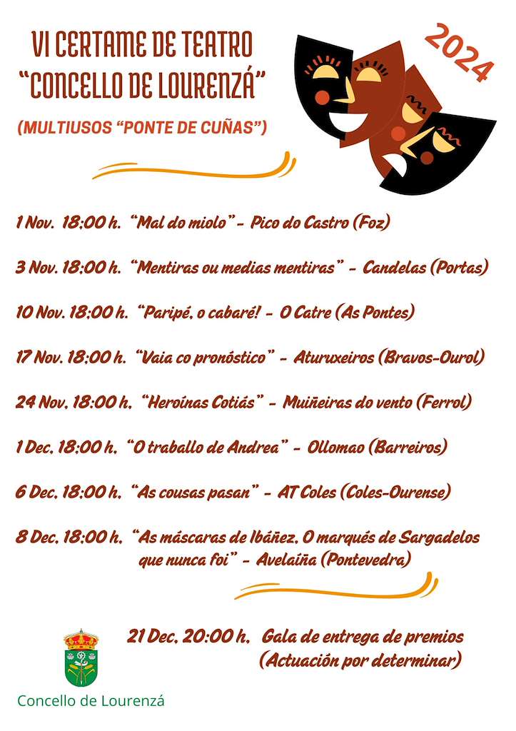 VI Certame Teatro Afeccionado en Lourenzá