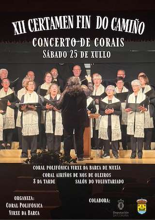 Fechas, información, programa, cartel, imágenes, mapa y ubicación de XII Certamen Fin do Camiño (2026)  en  Muxía