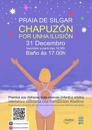 Chapuzón por Unha Ilusión en Sanxenxo