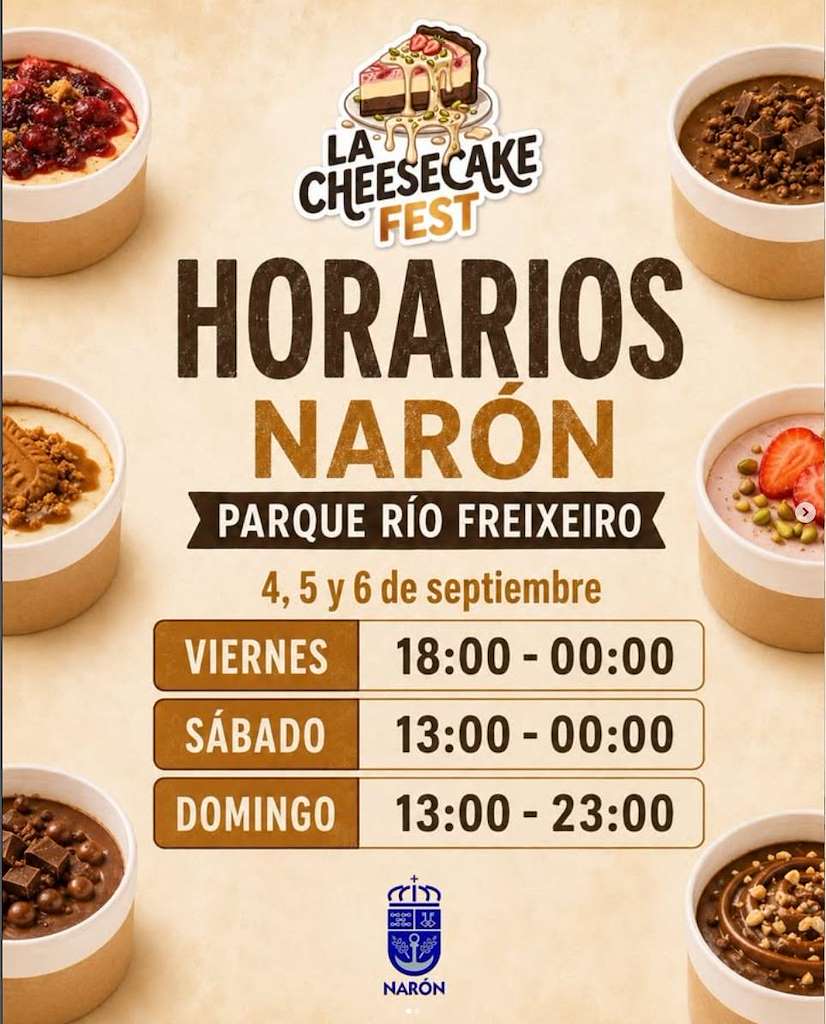 Cheescake Fest  (2026) en Narón