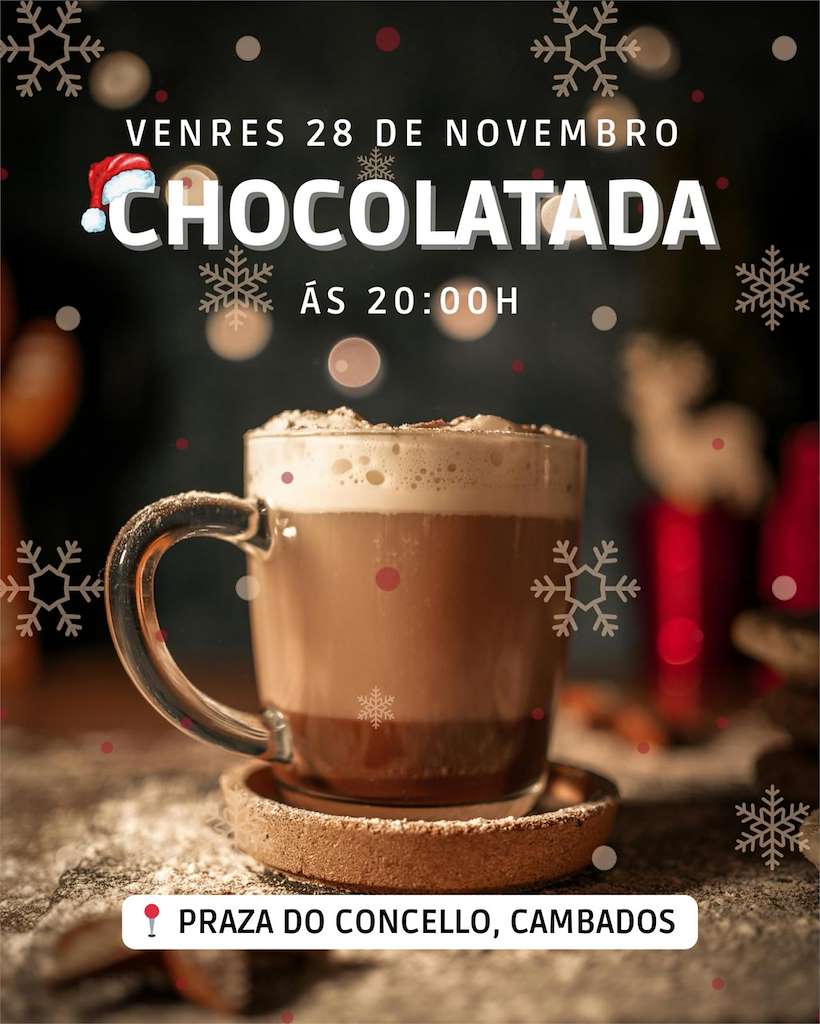Chocolatada en Cambados