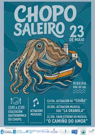 Fechas, información, programa, cartel, imágenes, mapa y ubicación de Chopo Saleiro (2026)  en  Ribeira