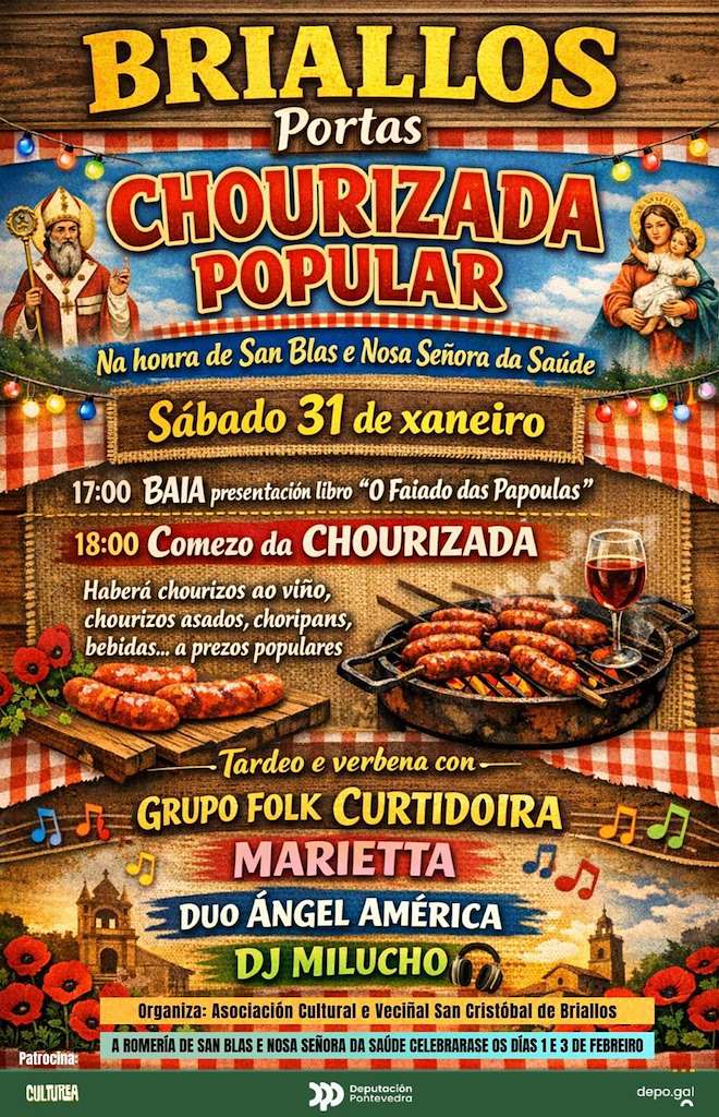 Chorizada Popular de Briallos en Portas