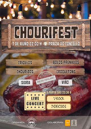 Fechas, información, programa, cartel, imágenes, mapa y ubicación de Chourifest  en  Negreira