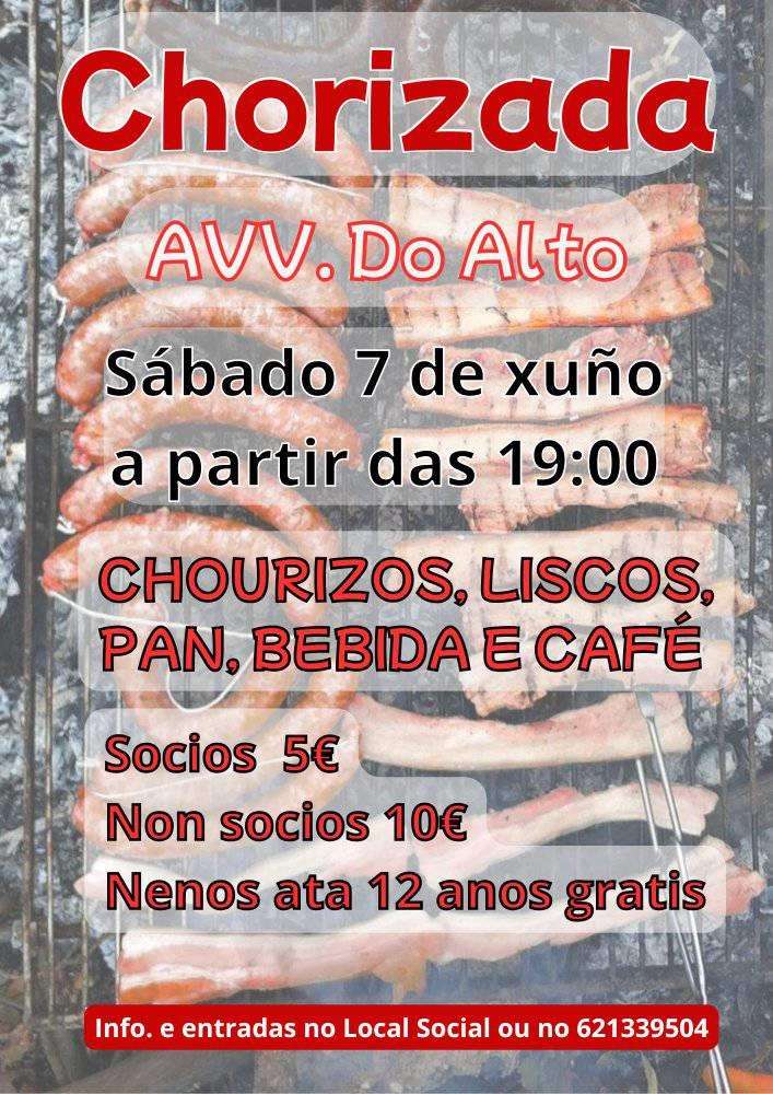 Chourizada de Avv do Alto (2025) en Narón