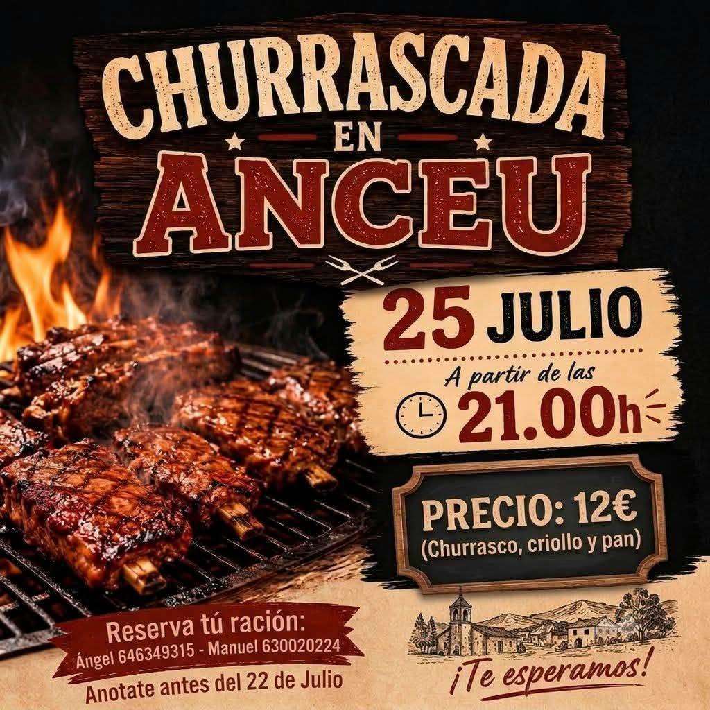 Churrascada de Anceu (2026) en Ponte Caldelas