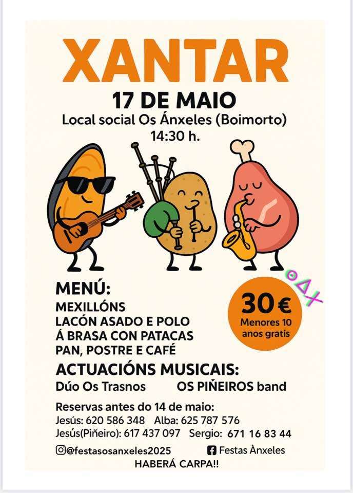 Churrascada de Os Ánxeles (2026) en Boimorto