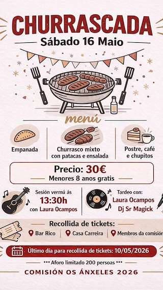 Churrascada de Os Ánxeles