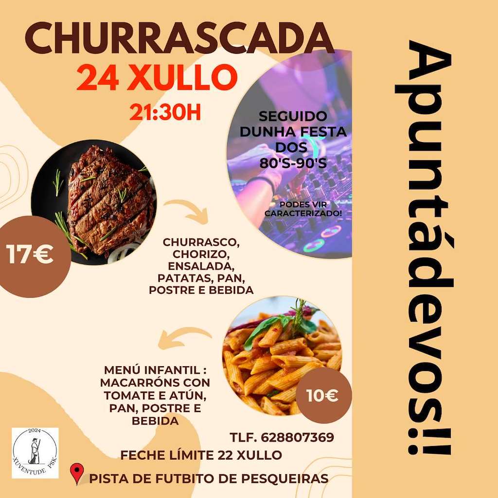 Churrascada de Pesqueiras  en Salvaterra do Miño