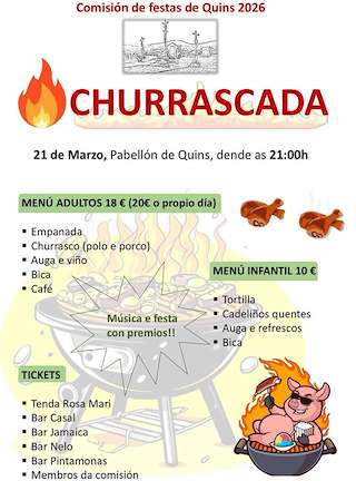 Churrascada de Quins