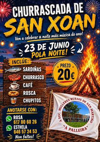 Churrascada de San Xoán de A Palleira