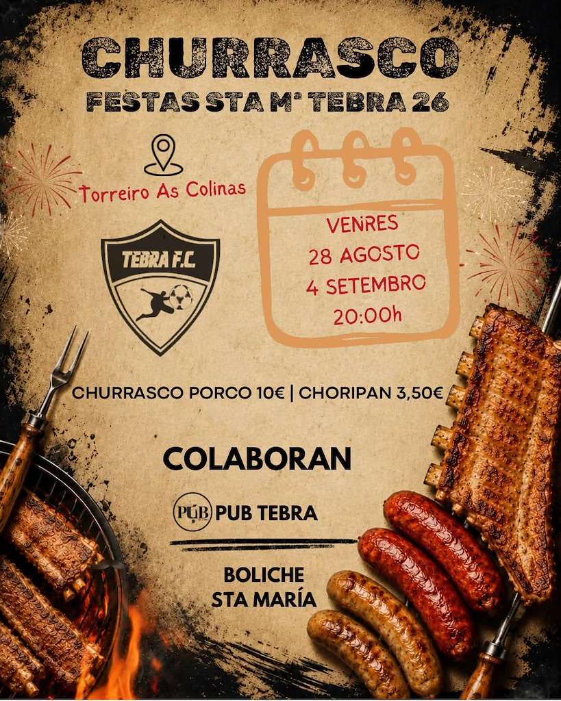 Churrascada de Tebra (2026) en Tomiño