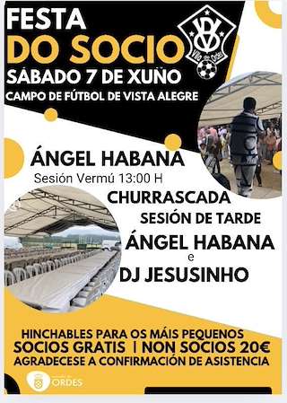 Fechas, información, programa, cartel, imágenes, mapa y ubicación de Churrascada de Vista Alegre   en  Ordes