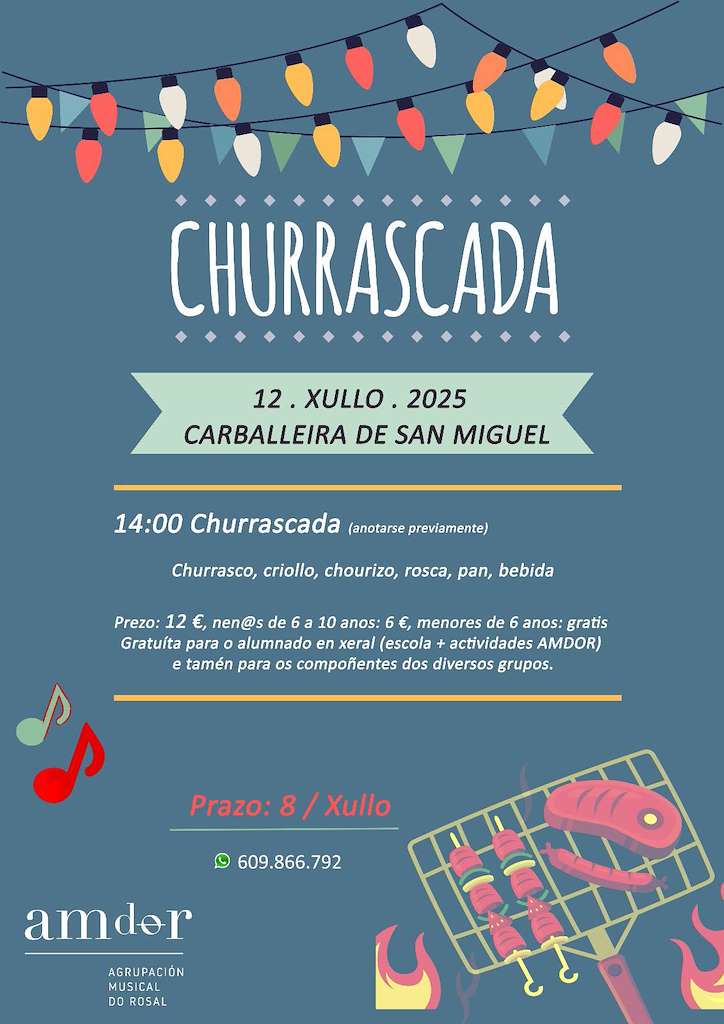 Churrascada Popular Amdor en O Rosal