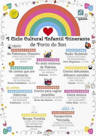 II Ciclo Cultural Infantil Itinerante  en Porto do Son