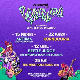 Ciclo Musical no Galiñeiro do Vendaval Fest (2026) en Ribadeo