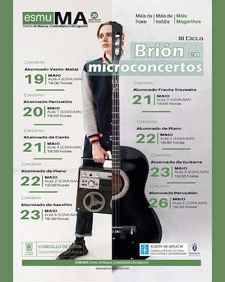 Fechas, información, programa, cartel, imágenes, mapa y ubicación de III Ciclo Brión en Microconcertos
