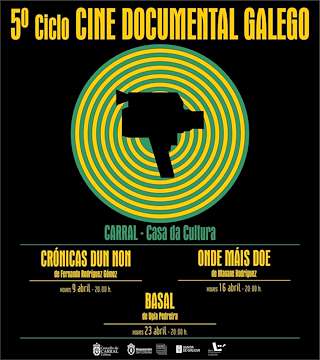 Fechas, información, programa, cartel, imágenes, mapa y ubicación de V Ciclo Cine Documental Galego (2026) en Carral
