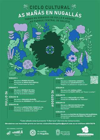 Fechas, información, programa, cartel, imágenes, mapa y ubicación de Ciclo Cultural As Mañás de Nugallás (2026) en Antas de Ulla