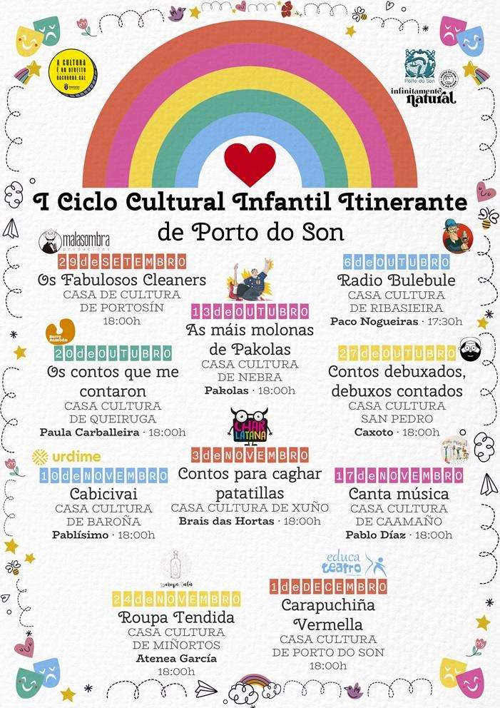 Ciclo Cultural Infantil Itinerante  en Porto do Son