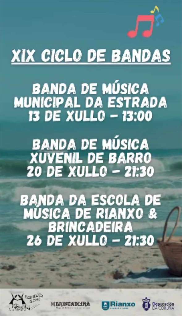 XIX Ciclo de Bandas en Rianxo