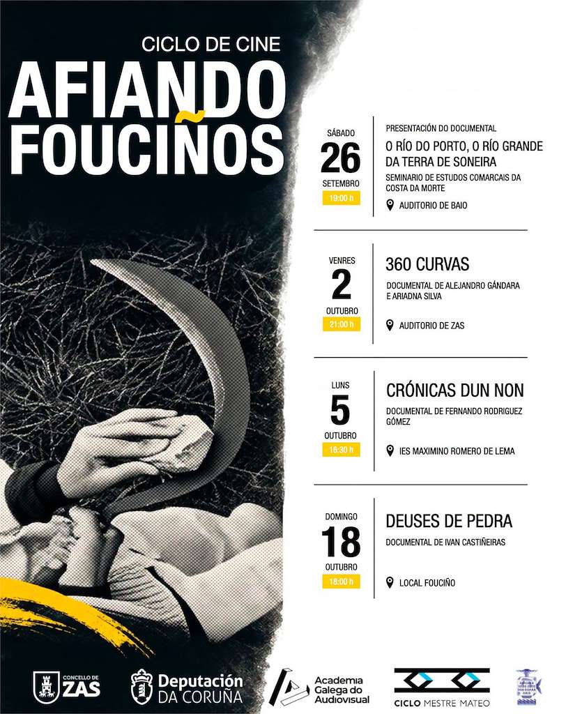 Ciclo de Cine Afiando Fouciños (2026) en Zas