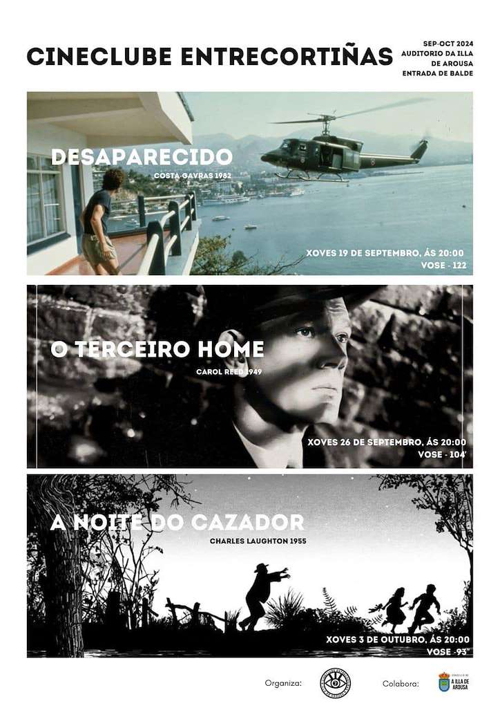 Ciclo de Cine Entrecortiñas en Illa de Arousa