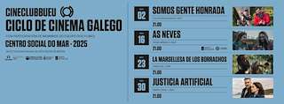 Fechas, información, programa, cartel, imágenes, mapa y ubicación de Ciclo de Cinema Galego   en  Bueu