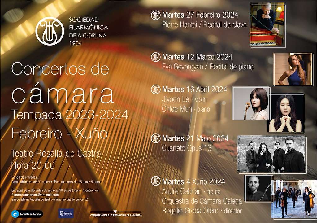 Ciclo de Conciertos de la Sociedad Filarmónica de A Coruña - 120 Aniversario (2024)