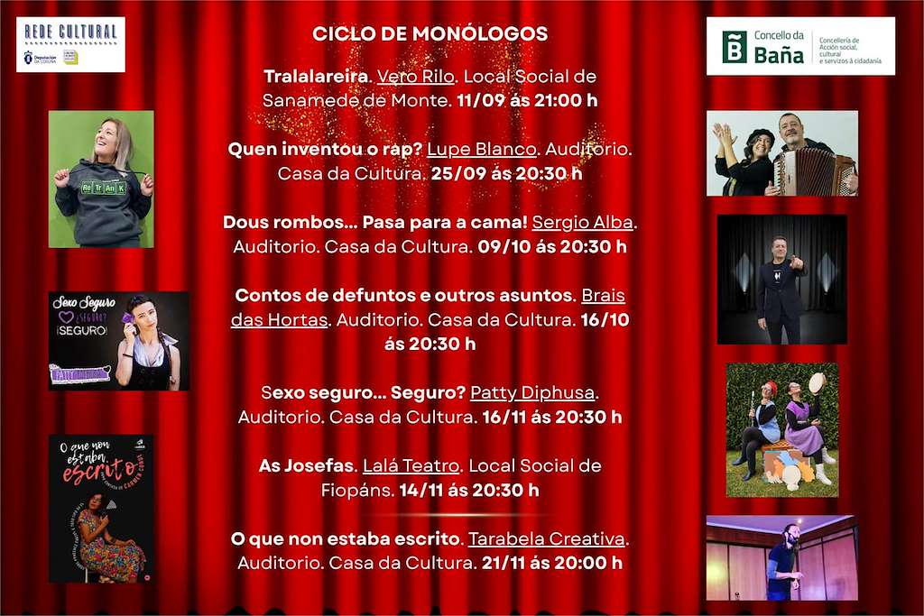 Ciclo de Monólogos (2026) en A Baña
