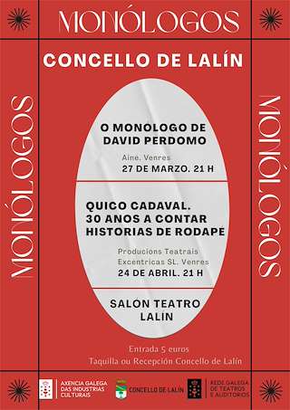 Fechas, información, programa, cartel, imágenes, mapa y ubicación de Ciclo de Monólogos (2026) en Lalín