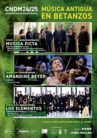 Fechas, información, programa, cartel, imágenes, mapa y ubicación de Ciclo de Música Antigua  en  Betanzos