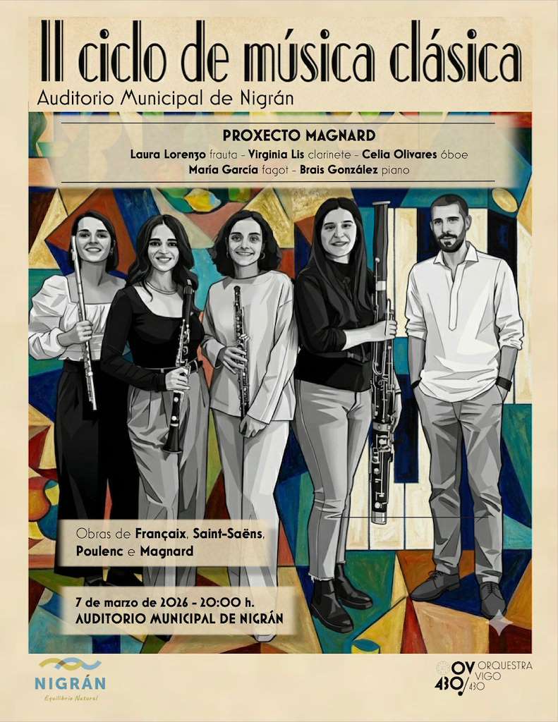 II Ciclo de Música Clásica (2026) en Nigrán