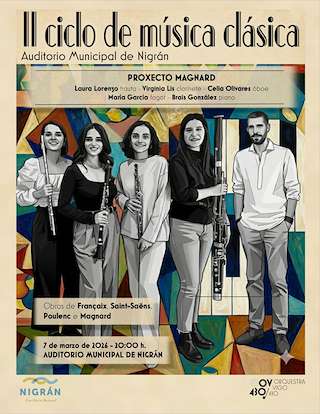 Fechas, información, programa, cartel, imágenes, mapa y ubicación de II Ciclo de Música Clásica (2026)  en  Nigrán