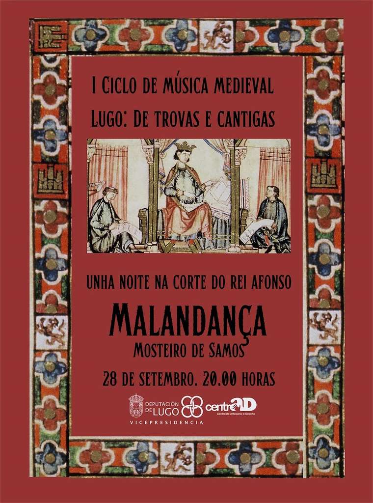 I Ciclo de Música Medieval - Lugo de Trovas e Cantigas en Samos