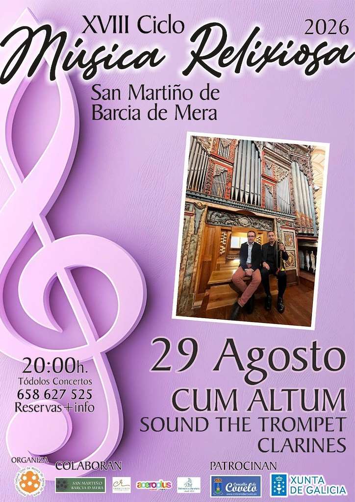 XVII Ciclo de Música Relixiosa (2026) en Covelo
