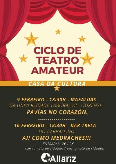 Ciclo de Teatro Amateur  en Allariz