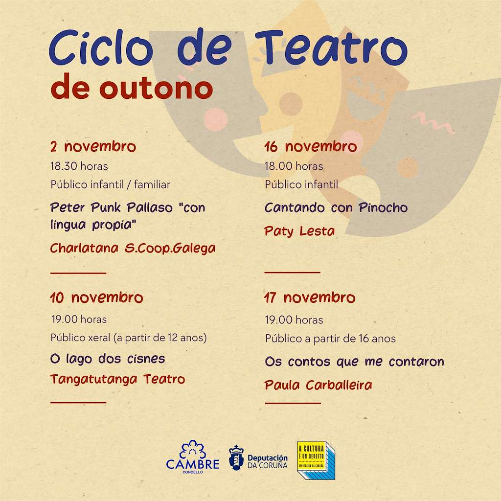 Ciclo de Teatro de Outono en Cambre