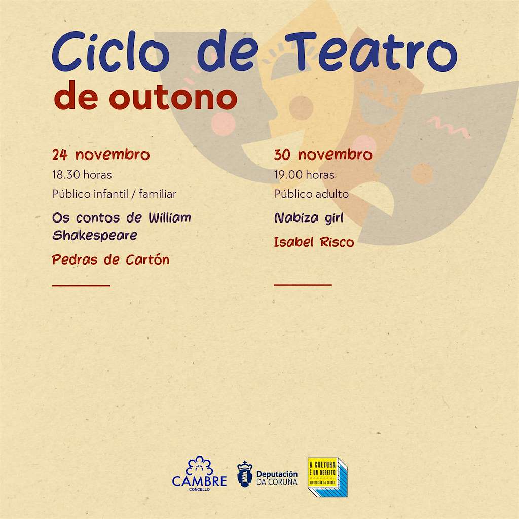 Ciclo de Teatro de Outono en Cambre