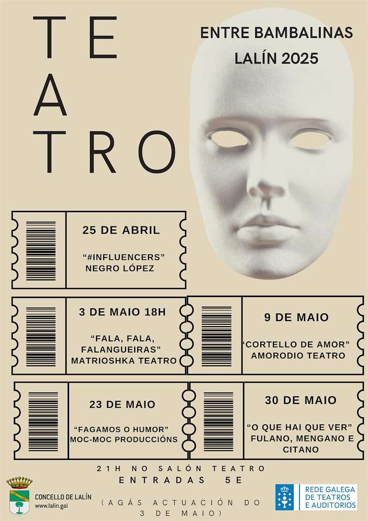 Ciclo de Teatro Entre Bambalinas  (2025) en Lalín